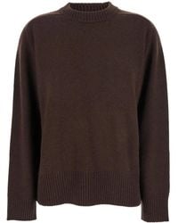 Loulou de Saison - Baltra Ribbed-Neck Sweater - Lyst