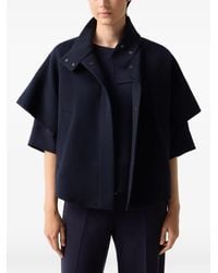 Bogner - Venice Double-Faced Wool Cape - Lyst