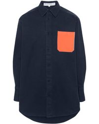 JW Anderson - Chest-Pocket Oversize Shirt - Lyst