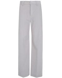 Brunello Cucinelli - Corduroy Wide-Leg Trousers - Lyst