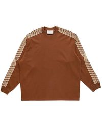 Song For The Mute - Appliqué Crew-Neck Long-Sleeved Sweatshirt - Lyst