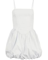 Fleur du Mal - Corset Bubble Mini Dress - Lyst
