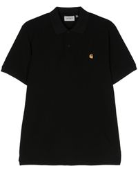 Carhartt - Logo-embroidered Cotton Polo Shirt - Lyst