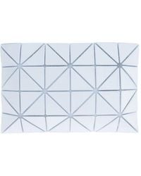 Issey Miyake - Geometric-Pattern Clutch Bag - Lyst