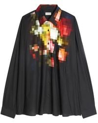 Dries Van Noten - Cotton Cocoon Shirt - Lyst