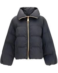 Balmain - High-Collar Padded Jacket - Lyst