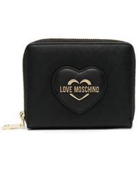 Love Moschino - Logo-lettering Intertwined Wallet - Lyst