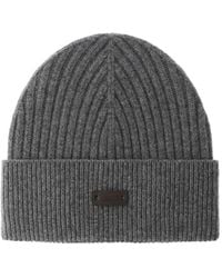 Herno - Gerippte Beanie - Lyst