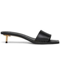 Nanushka - Square-Toe Heeled Sandals - Lyst