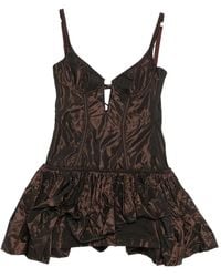Maria Lucia Hohan - Ayna Corset-Style Ruffled Mini Dress - Lyst