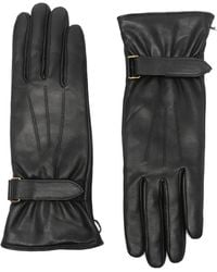 Isabel Marant - Handschuhe Mit Logo-Prägung - Lyst