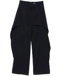 Christian Wijnants - Layered Draped-Detail Trousers - Lyst