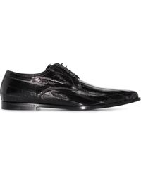 Dolce & Gabbana - Derby-Schuhe Mit Spitzer Kappe - Lyst