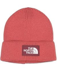 The North Face - Bonnet Côtelé À Patch Logo - Lyst