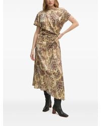 INTROPIA - Asymmetric Abstract-Patterned Dress - Lyst