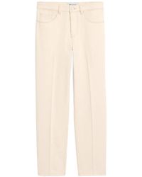 Ami Paris - Katoenen Straight Jeans - Lyst