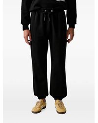 KARL LAGERFELD - Drawstring-Waist Logo-Print Track Pants - Lyst