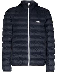 BOSS - Thor Hooded Puffer Jacket - Lyst