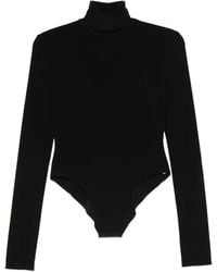 Norma Kamali - Body Met Lange Mouwen En Col - Lyst