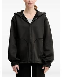 Rains - Elastic-Cuffs Zip-Up Hoodie - Lyst