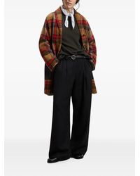 Woolrich - Gentry Check-Pattern Coat - Lyst