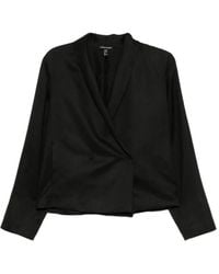 Eileen Fisher - Blazer Con Scollo A Scialle - Lyst