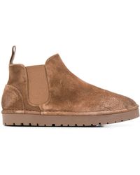 Marsèll Textured Slip-on Boots - Brown