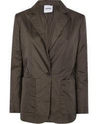 Aspesi - Peak Lapels Blazer - Lyst