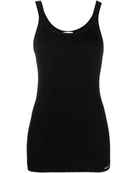 P.A.R.O.S.H. - Ribbed Tank Top - Lyst