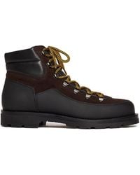 SCAROSSO - Bottines En Daim À Lacets - Lyst