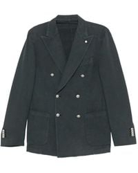 L.B.M. 1911 - Double-Breasted Peaked-Lapels Blazer - Lyst
