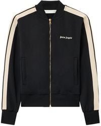 Palm Angels - Classic Logo-Print Track Bomber Jacket - Lyst