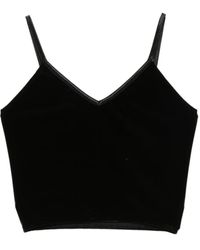 Forte Forte - Top sin mangas de terciopelo - Lyst