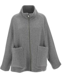 Barena - Zip-Up Patch-Pocket Cardigan - Lyst