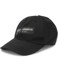 Dolce & Gabbana Cappello da baseball con applicazione - Nero