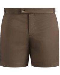 Manière De Voir - Brian Polished Nylon Swim Shorts - Lyst
