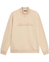 Brooks Brothers - Logo-Embroidered Sweatshirt - Lyst