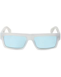 Off-White c/o Virgil Abloh - Montgomery Rectangle-Frame Sunglasses - Lyst