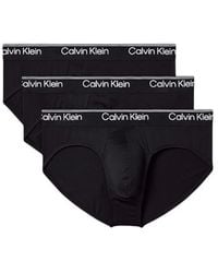 Calvin Klein - Logo-Waistband Briefs (Set Of Three) - Lyst