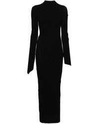 Balenciaga - Robe longue à design nervuré - Lyst
