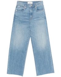 SLVRLAKE Denim - Jean Crop À Bords Francs - Lyst