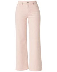 PAIGE - Anessa Pocket High-Waisted Jeans - Lyst