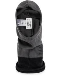 MM6 by Maison Margiela - Ribbed-Knit Balaclava - Lyst