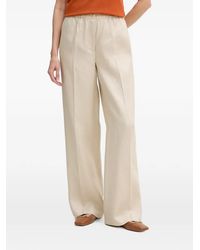 Sisley - Pantalon Plissé À Taille Élastiquée - Lyst