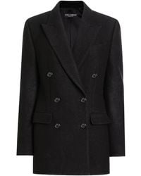 Dolce & Gabbana - Wool Cloth Jacket - Lyst