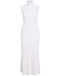 Proenza Schouler - Federica Micro-Pleat Turtleneck Dress - Lyst