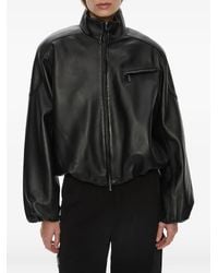 Christopher Esber - Dannie Leather Bomber Jacket - Lyst