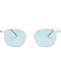Oliver Peoples - Lunettes De Vue Finley 1993 À Monture Ronde - Lyst