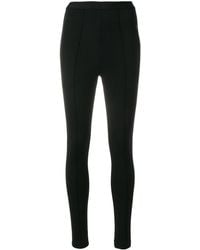 Balenciaga - High Waisted leggings With Rear Logo - Lyst