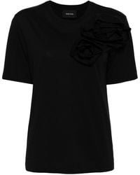 Simone Rocha - Crew-neck Cotton T-shirt - Lyst